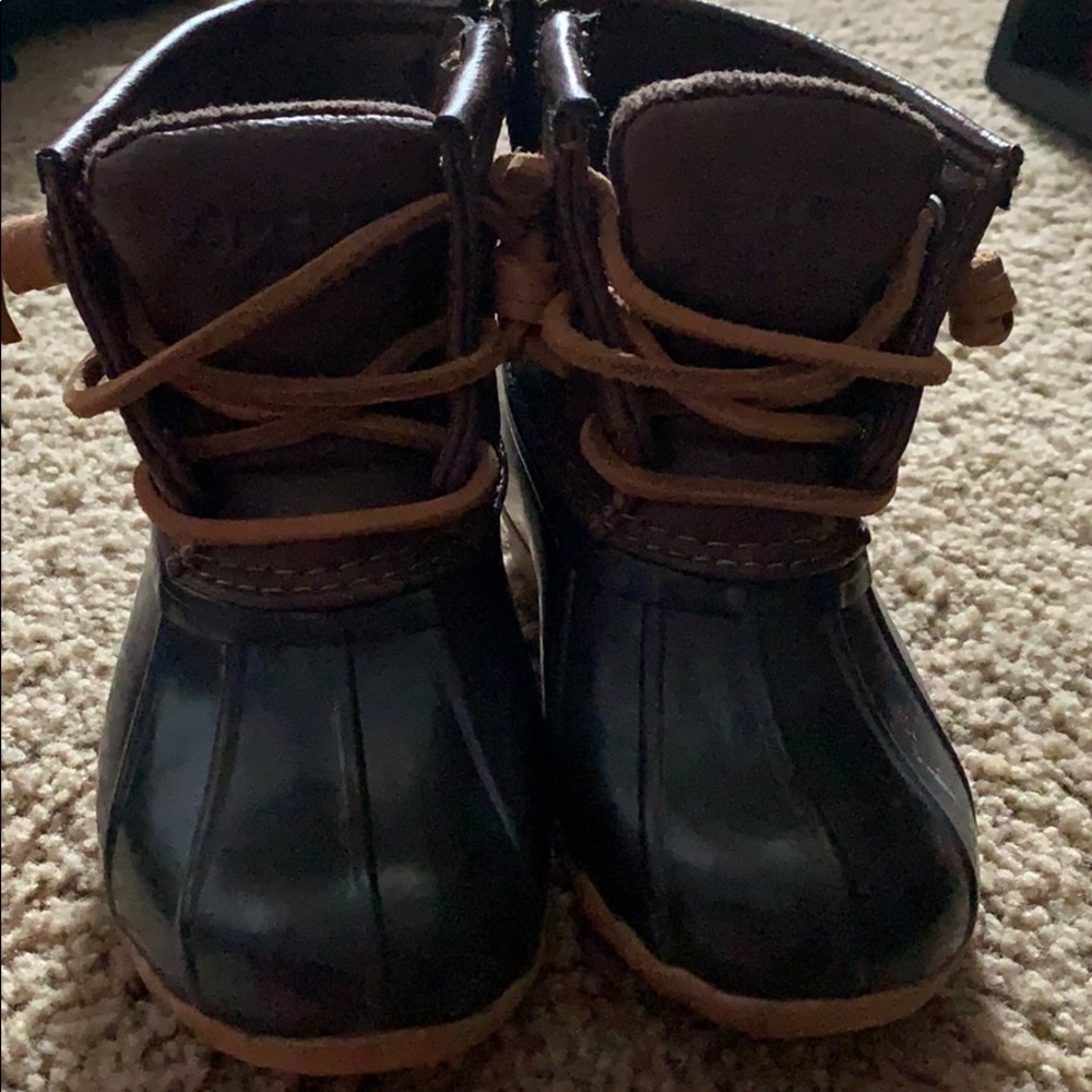 Sperry Saltwater Boot size US 8M -Toddler